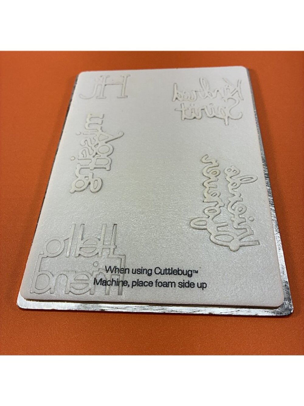 Sizzix Texture Boutique Embossing Machine Blue/Black Purse Design Plus 14 Plates - Picture 9 of 9